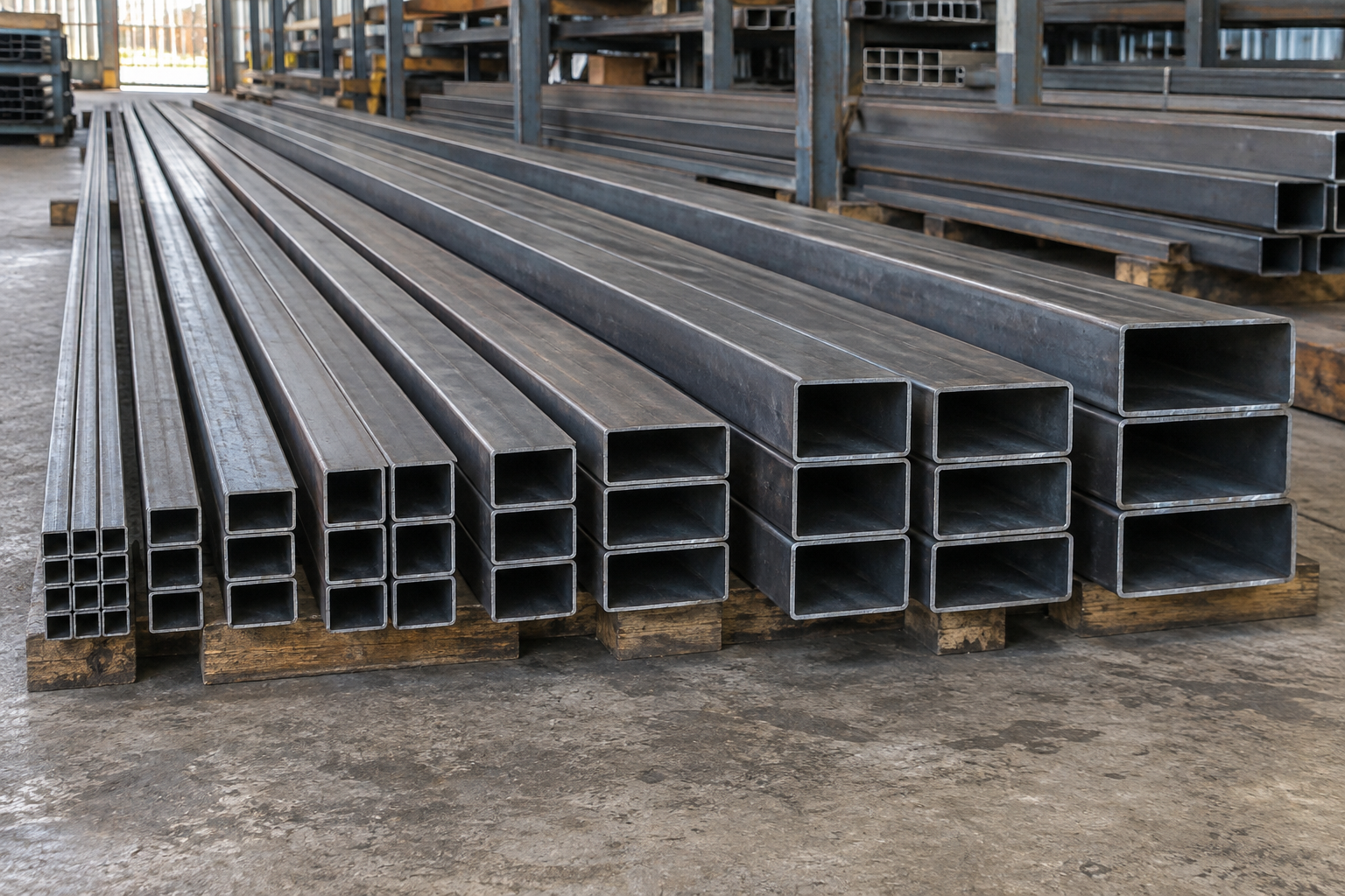 Square and rectangular hollow sections